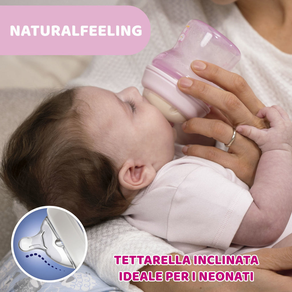 Biberon NaturalFeeling Flusso Medio 250 ml - 2m+