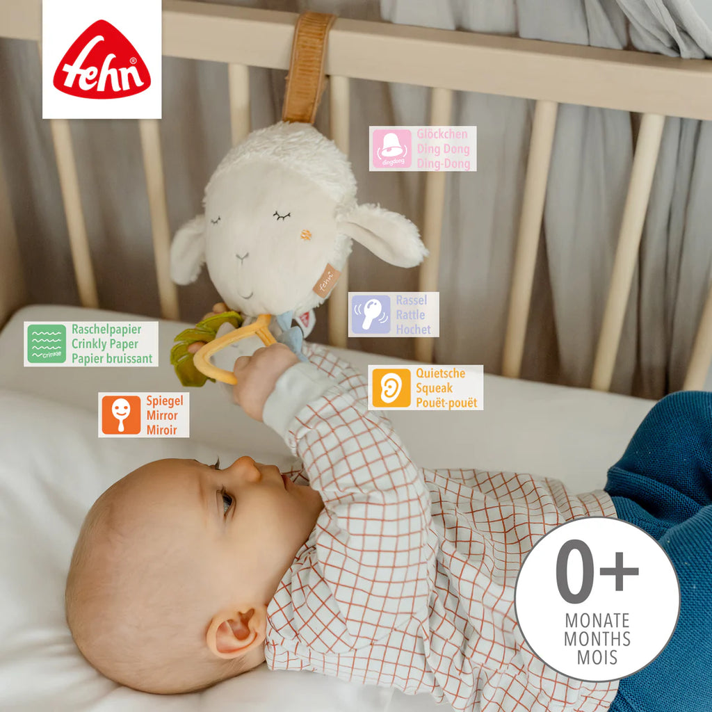 Peluche attività pecorella