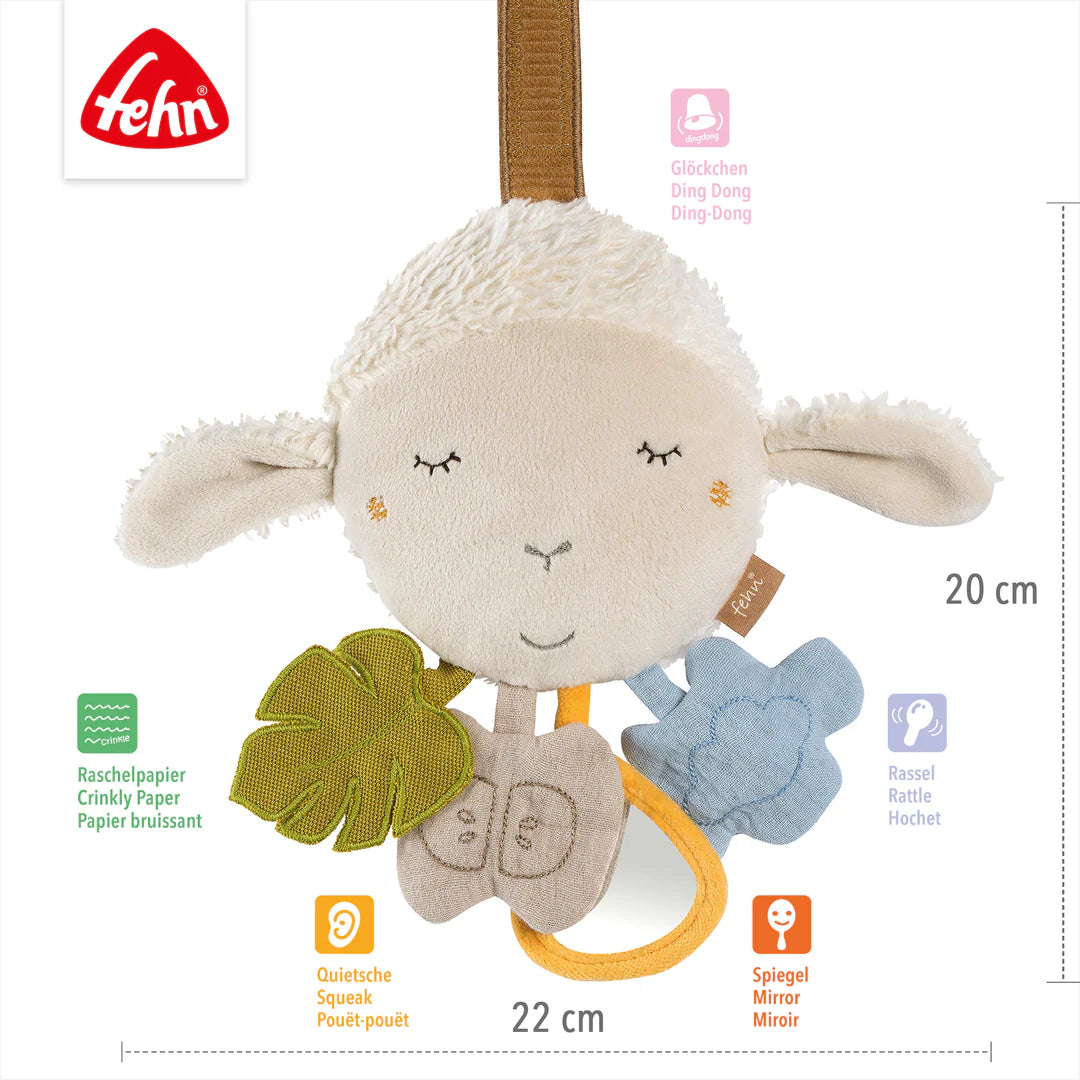 Peluche attività pecorella