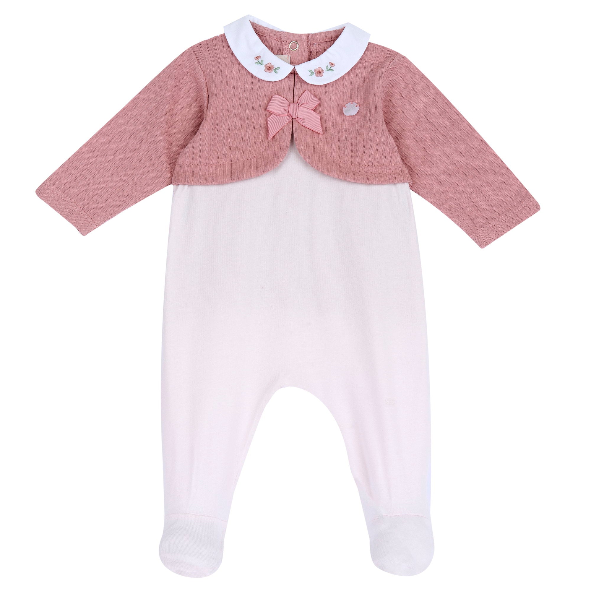 Tutina con piede da neonata