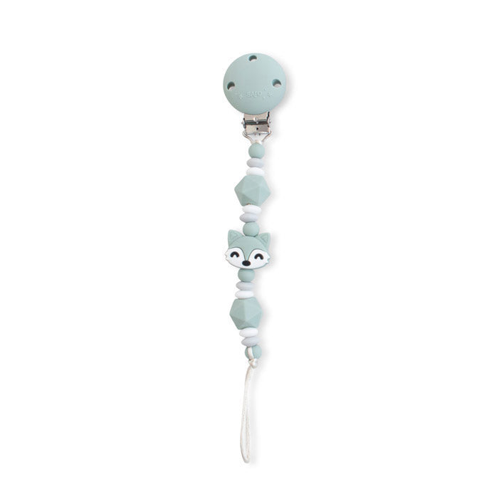 Catenella portaciuccio con clip Foxy
