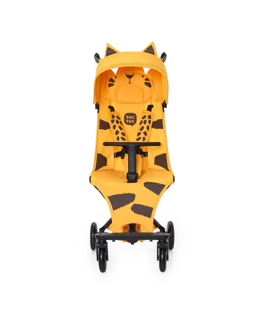 Passeggino leggero pieghevole con design tigre arancione 6m+