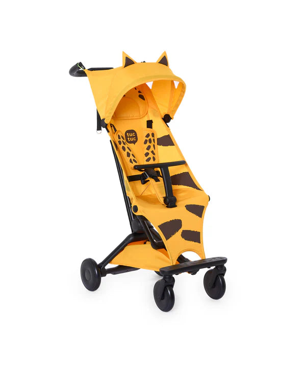 Passeggino leggero pieghevole con design tigre arancione 6m+