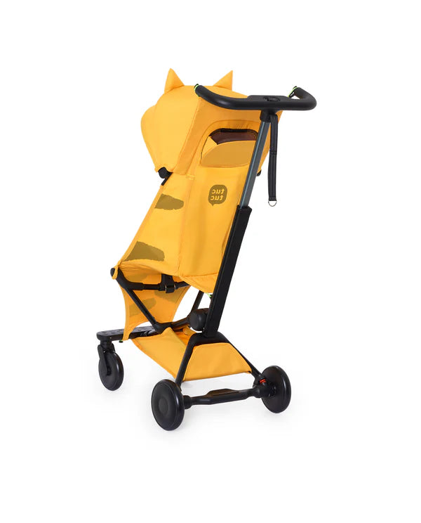 Passeggino leggero pieghevole con design tigre arancione 6m+