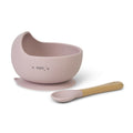 Set pappa in silicone con cucchiaio Wave