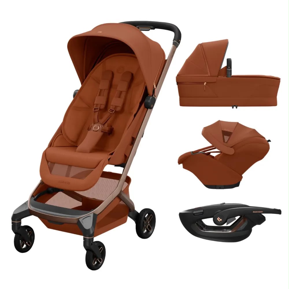 Trio Fame Cabin con Coral Slide Pro + Base FamilyFix Slide Pro