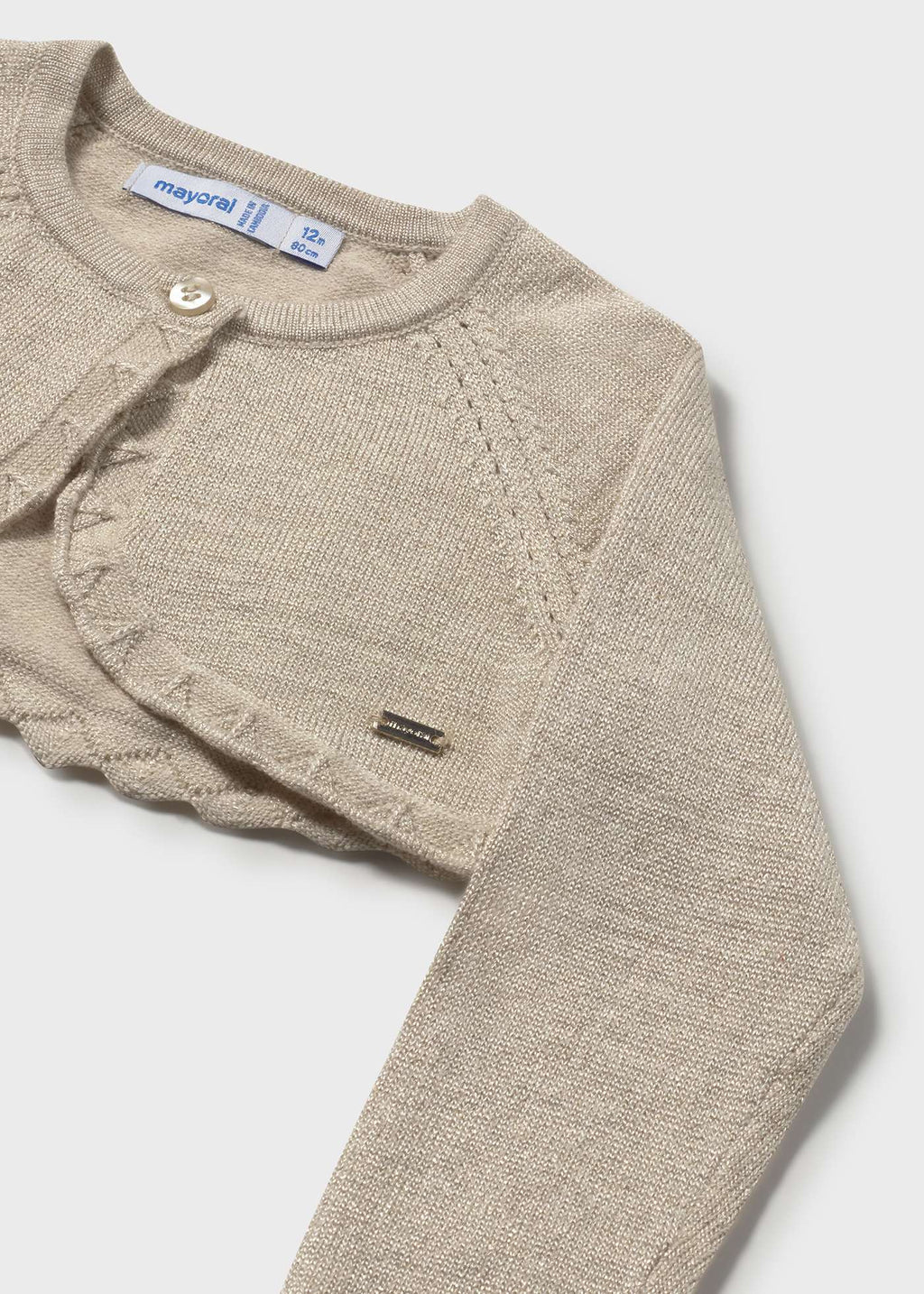 Bolerino tricot basico