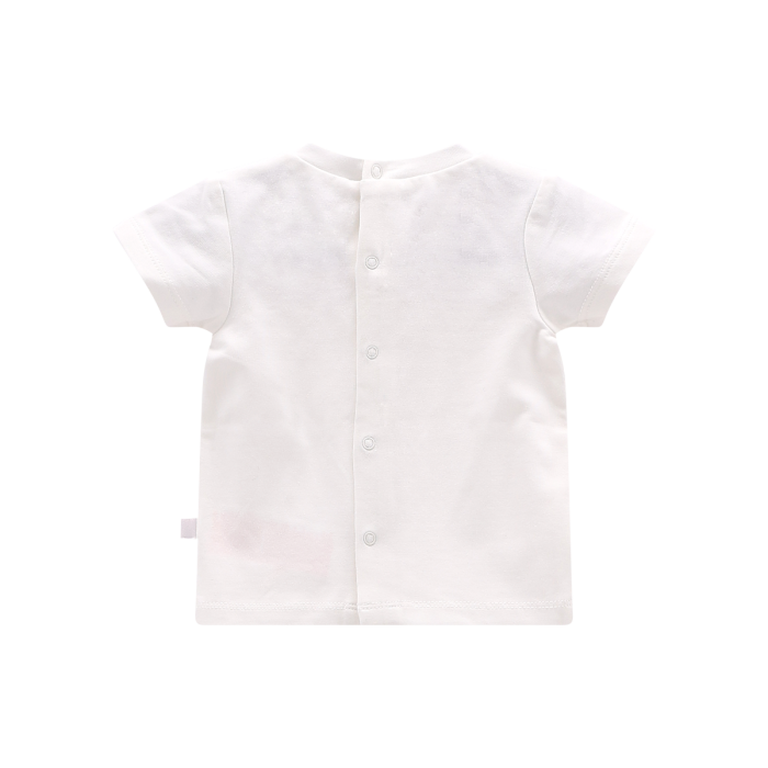 Completo salopette e t-shirt per neonato