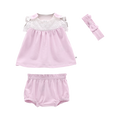 Completo rosa per neonata