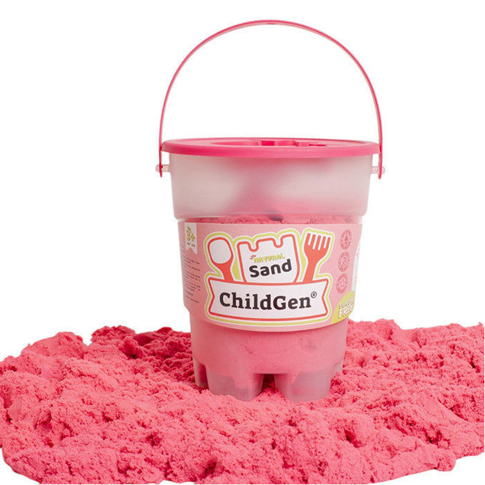 Sabbia magica colorata 500gr con formina