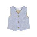 Gilet in misto lino