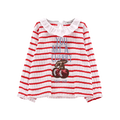 Maglia a maniche lunghe con arricciatura