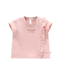 T-shirt con ruche