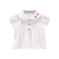 T-shirt con balza