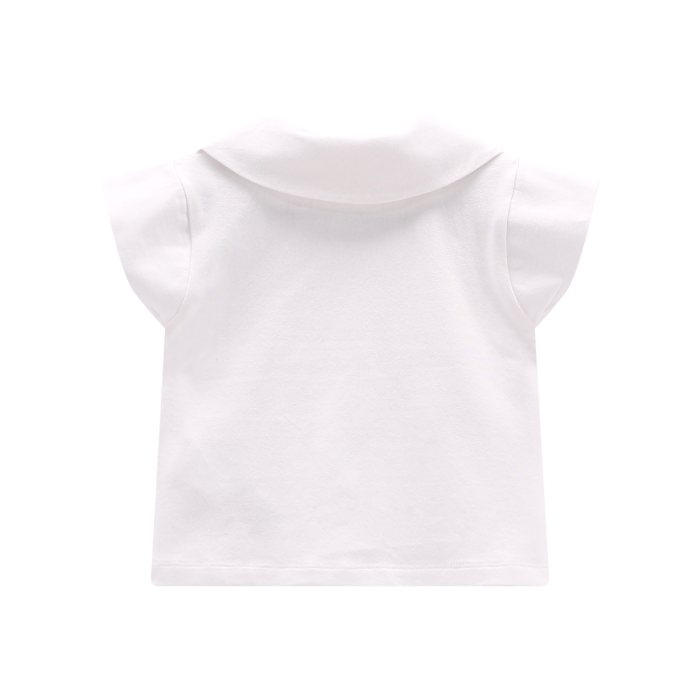 T-shirt con balza