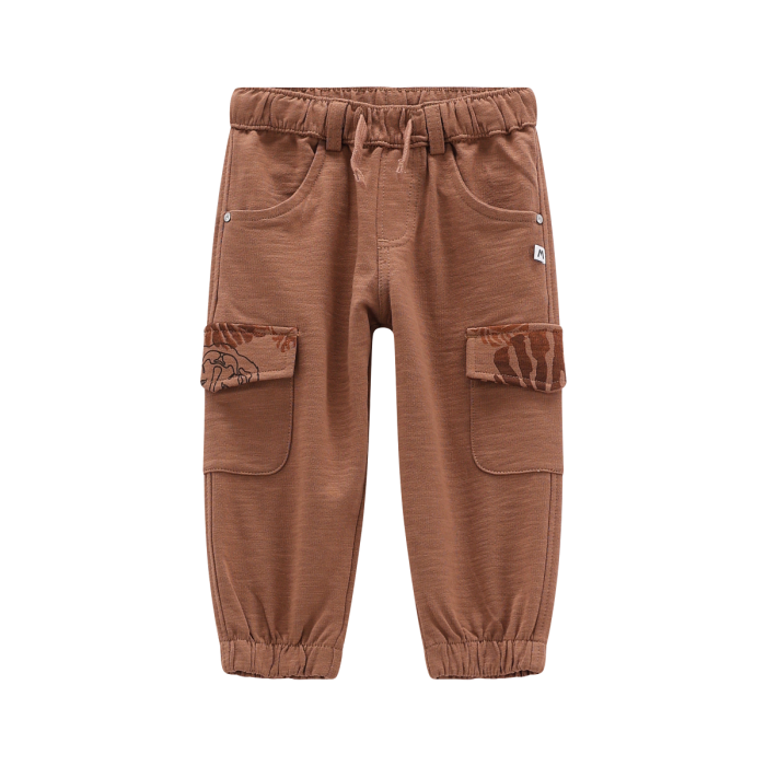 Pantalone jogger in malfilé