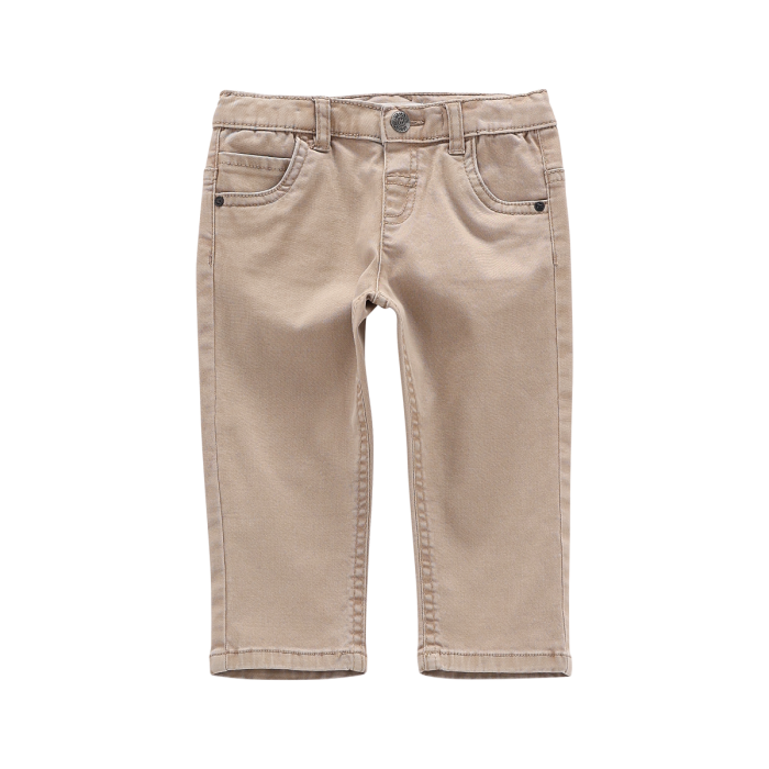 Pantalone cinque tasche in drill stretch