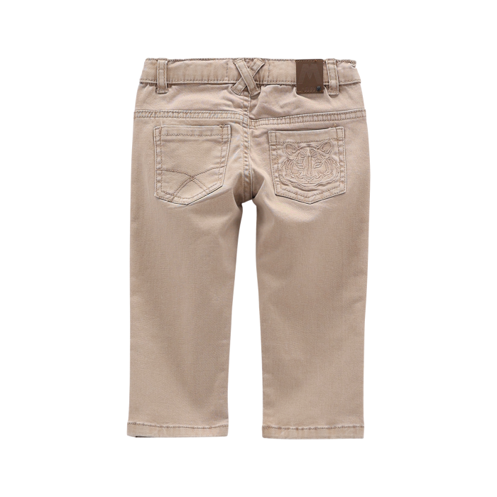 Pantalone cinque tasche in drill stretch