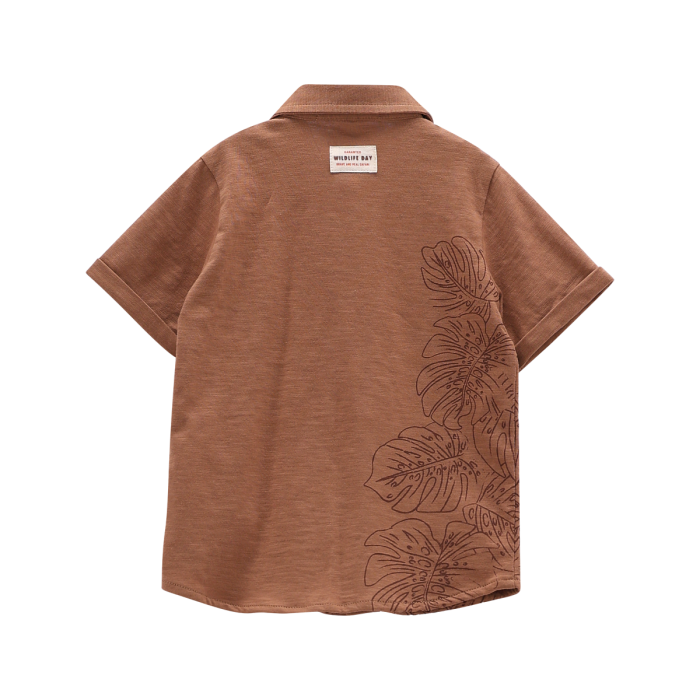 Camicia a maniche corte