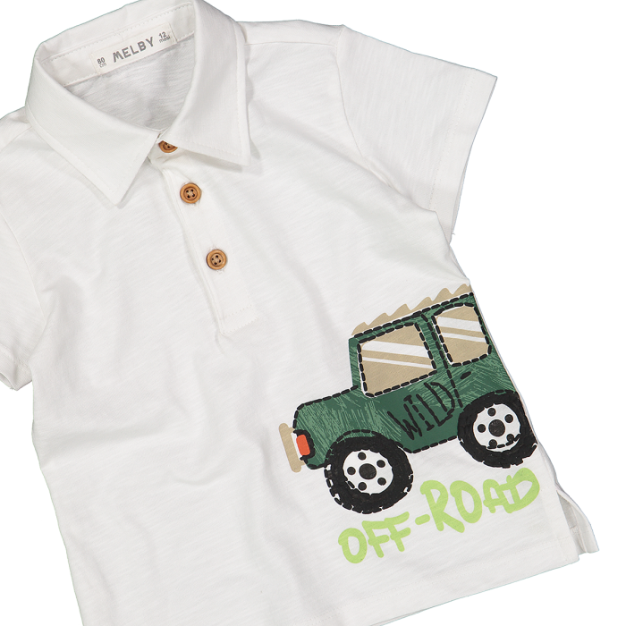 Completo polo e shorts