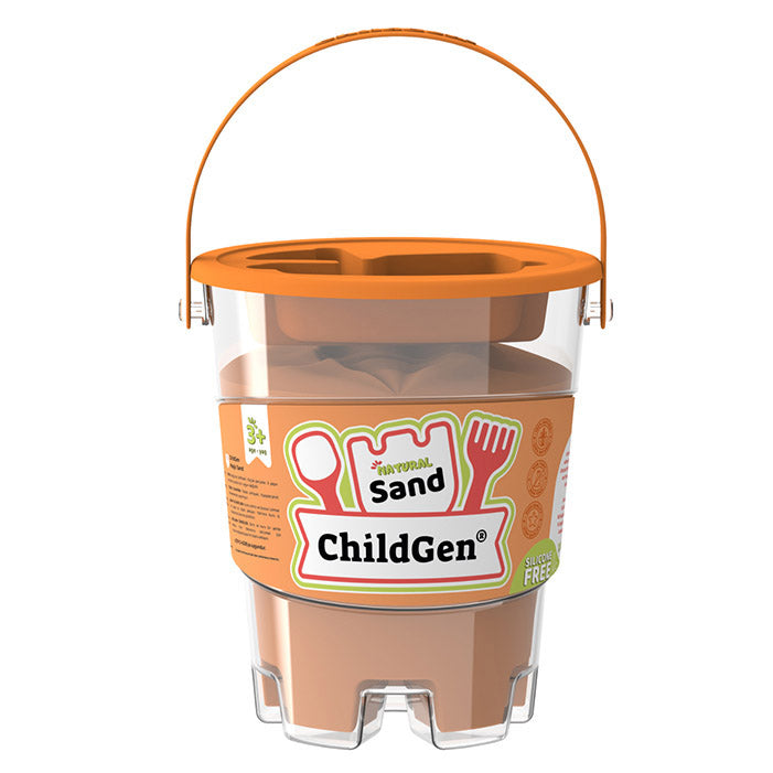 Sabbia magica colorata 500gr con formina