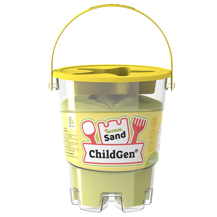 Sabbia magica colorata 500gr con formina