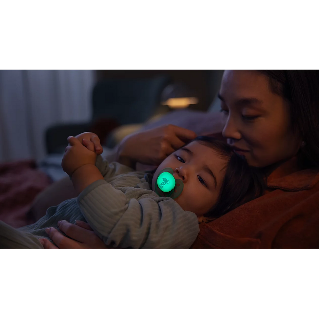 Philips Avent Pacifier ultra soft Nighttime 6-18m