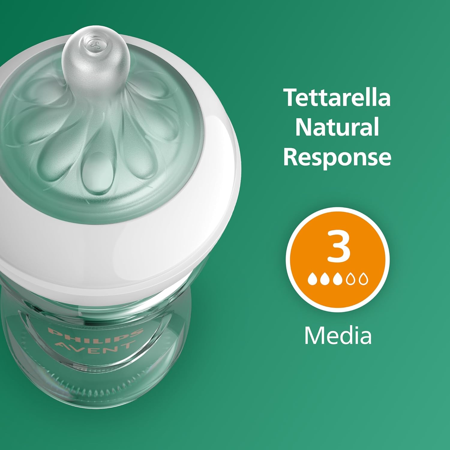 Biberon in vetro da 240 ml   3-6m