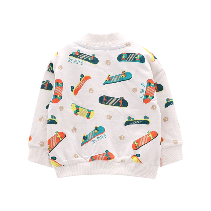 Felpa bomber per neonato