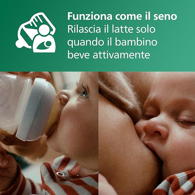 Biberon in vetro da 240 ml   3-6m