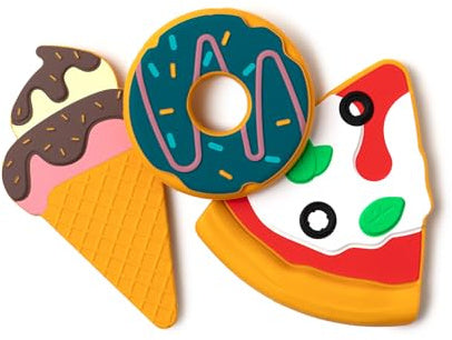 Muchmellow - Set 3 Massaggiagengive Dentizione in Silicone per Neonati MADE IN ITALY