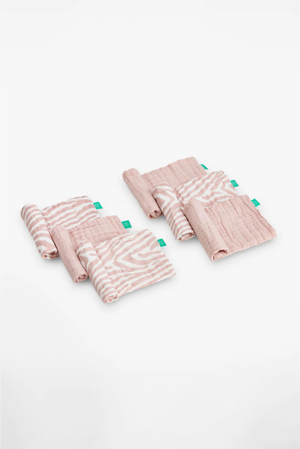 SOFT TOUCH 30x30 mussole neonato - Tiger Pink