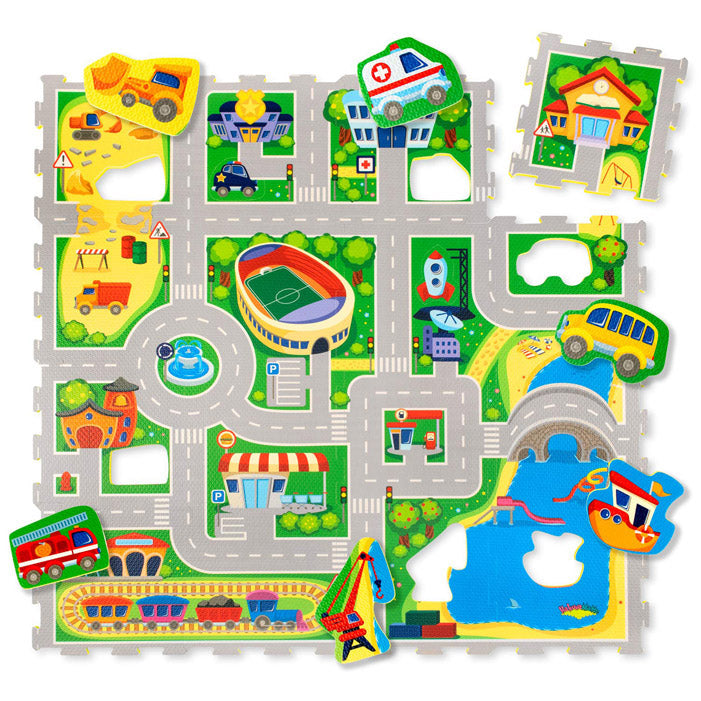 Tappeto Puzzle 0+