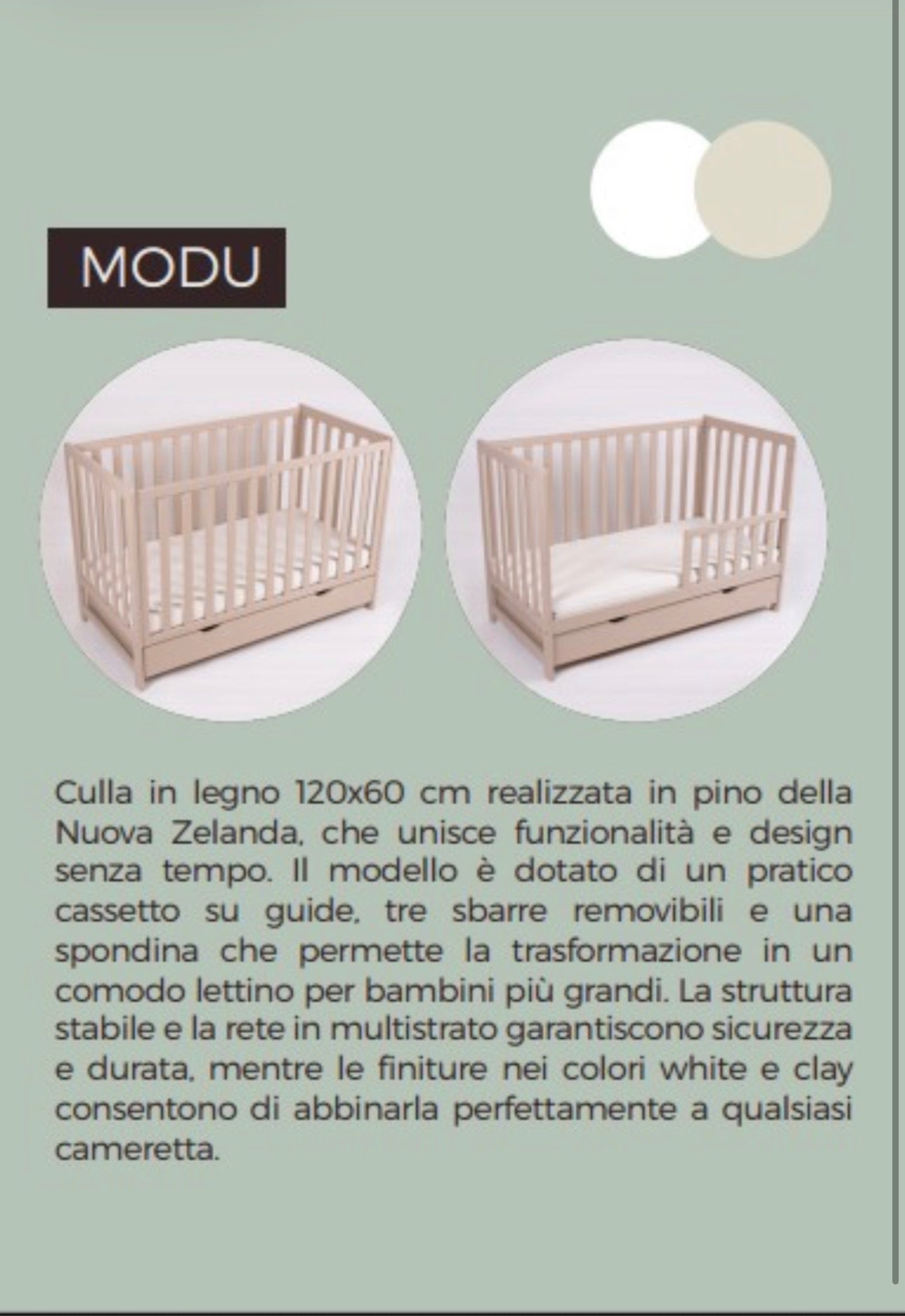 Lettino Modu