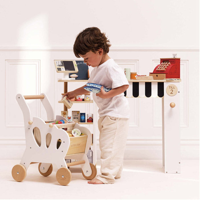 Carrello della spesa e borsa 3+
