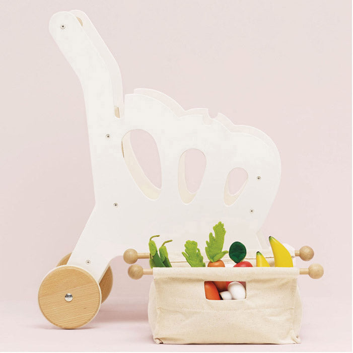 Carrello della spesa e borsa 3+