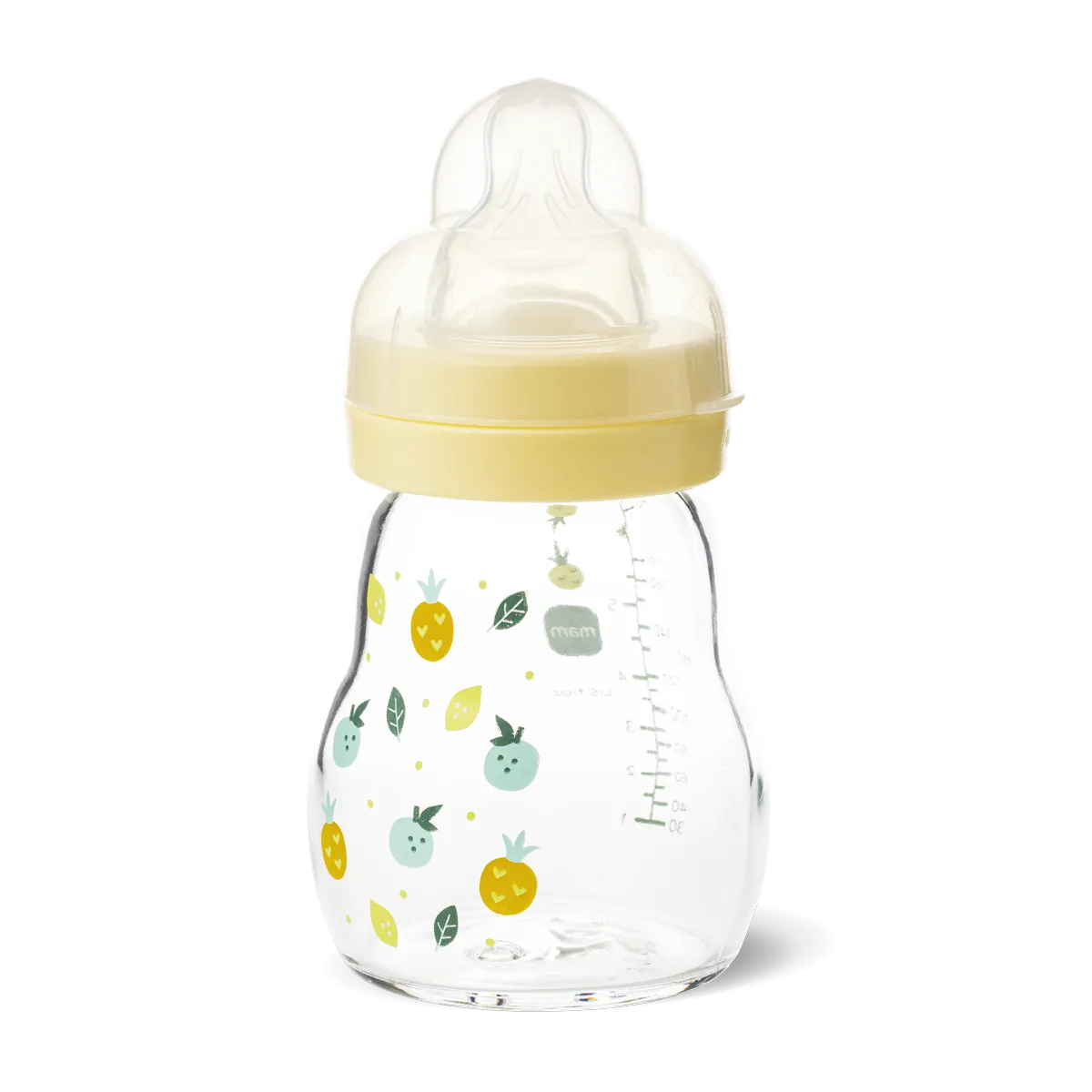 Feel Good 170ml Pattern Fruits - Biberon in vetro