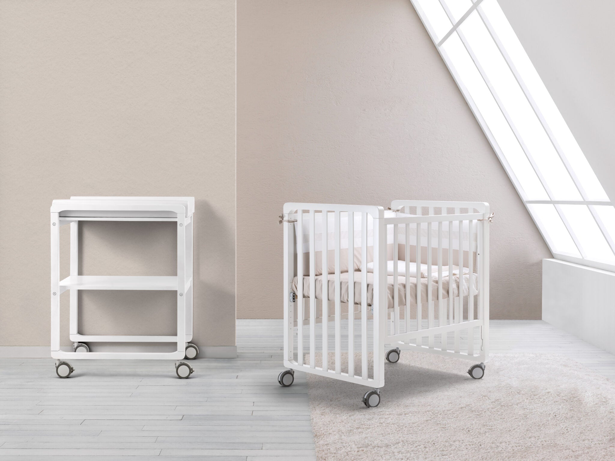 Lettino Transfromer 0-5 anni - Pali