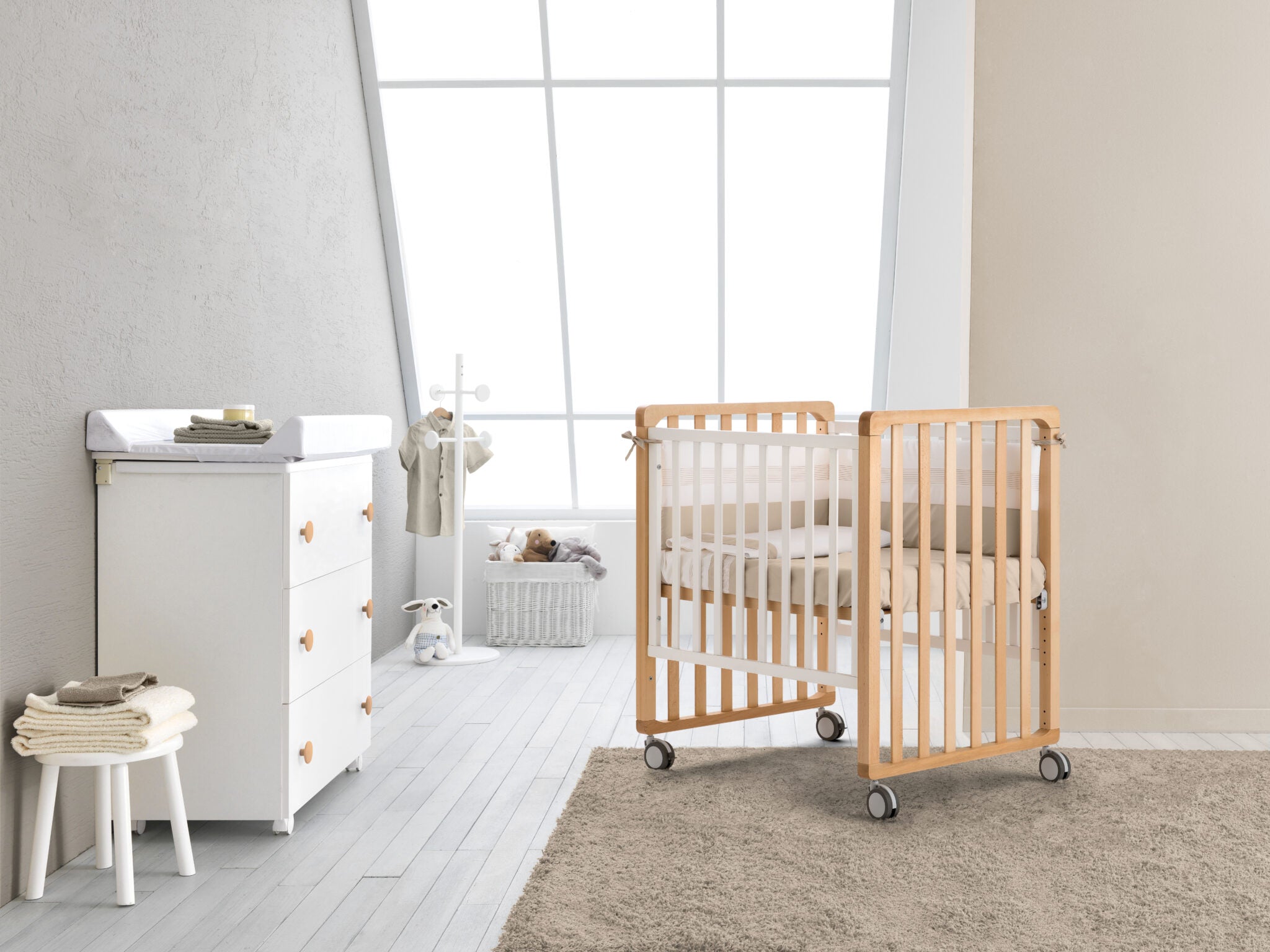 Lettino Transfromer 0-5 anni - Pali