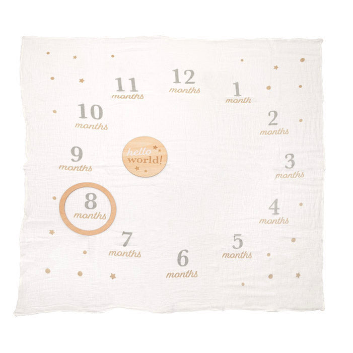 Copertina in mussola di cotone ricordo