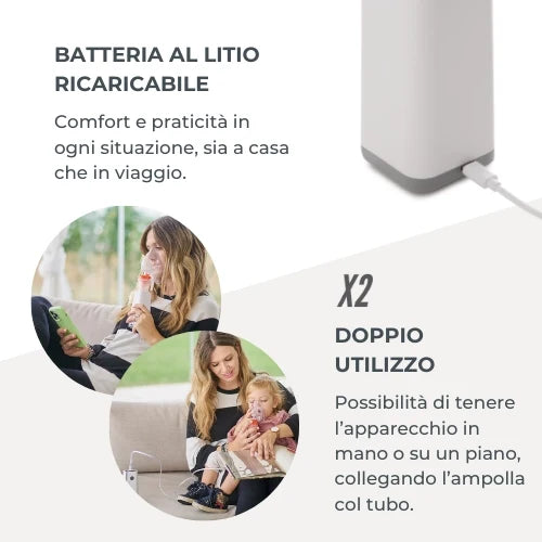 Aerosol portatile