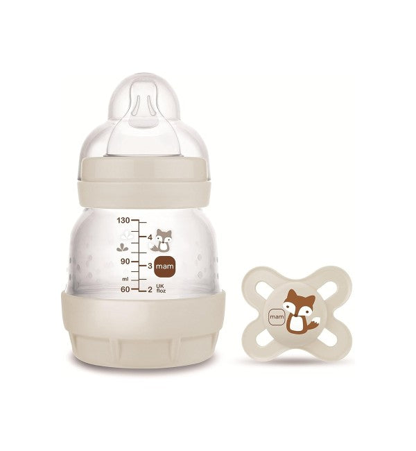 Biberon Mam Easy Start 130 ml + Succhietto Start 0-2m