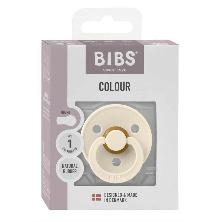 BIBS - ciuccio in lattice taglia 1 Ivory