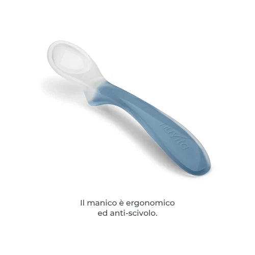 Set di 2 cucchiai in silicone - Nuvita  0+