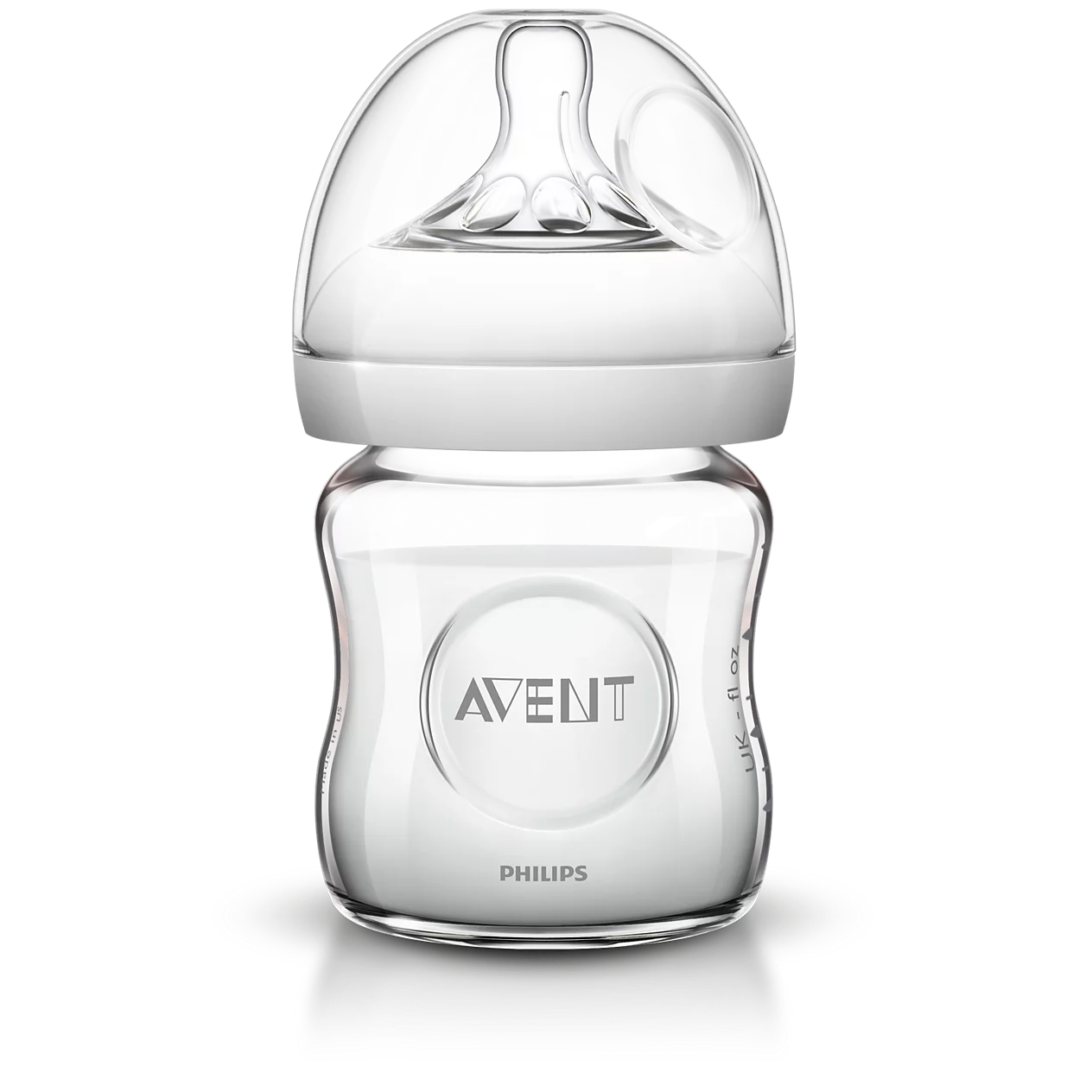 Biberon Natural in vetro 120ml  0-3m