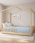 Letto Montessori Evolutivo Evi 4 in 1 - 200x90 cm - Tutto incluso