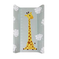 Materassino fasciatoio in PVC verde giraffa con metro