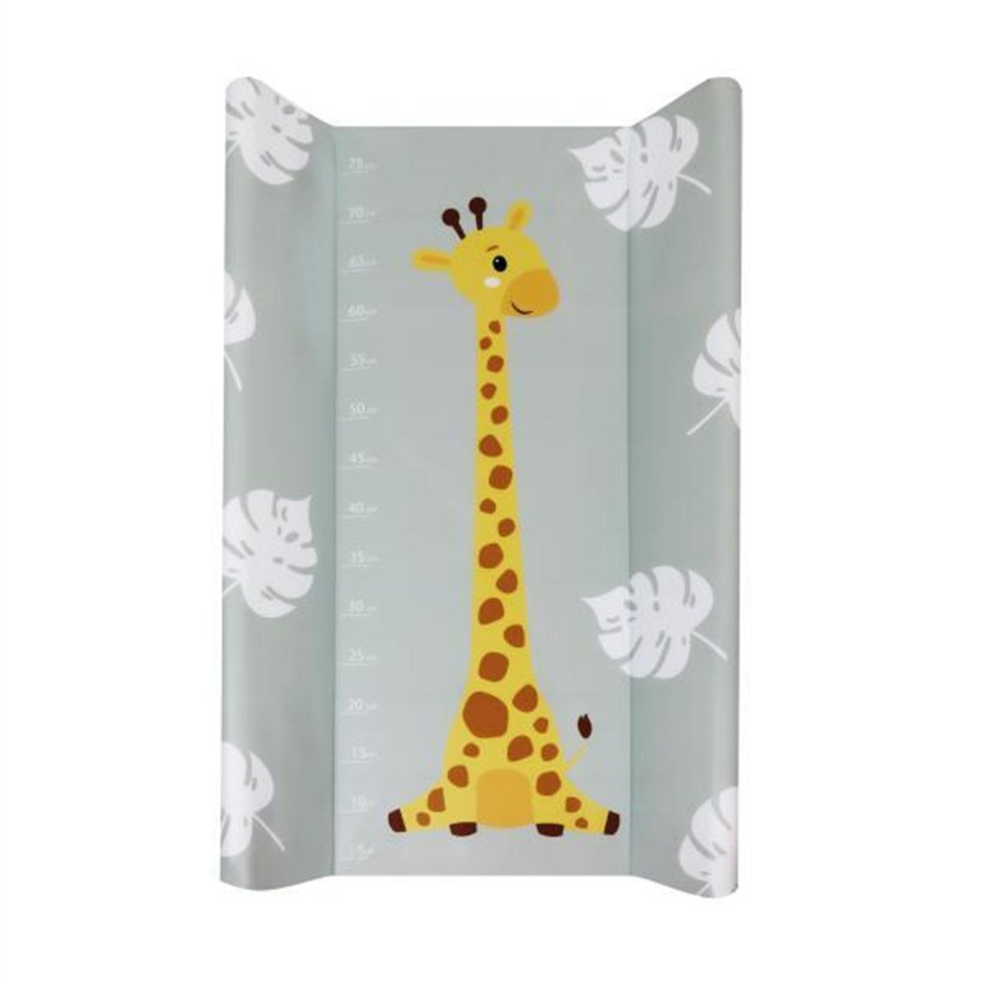 Materassino fasciatoio in PVC verde giraffa con metro