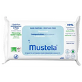 Mustela Salviette Acqua Compostabili Senza Profumo 60 Pezzi