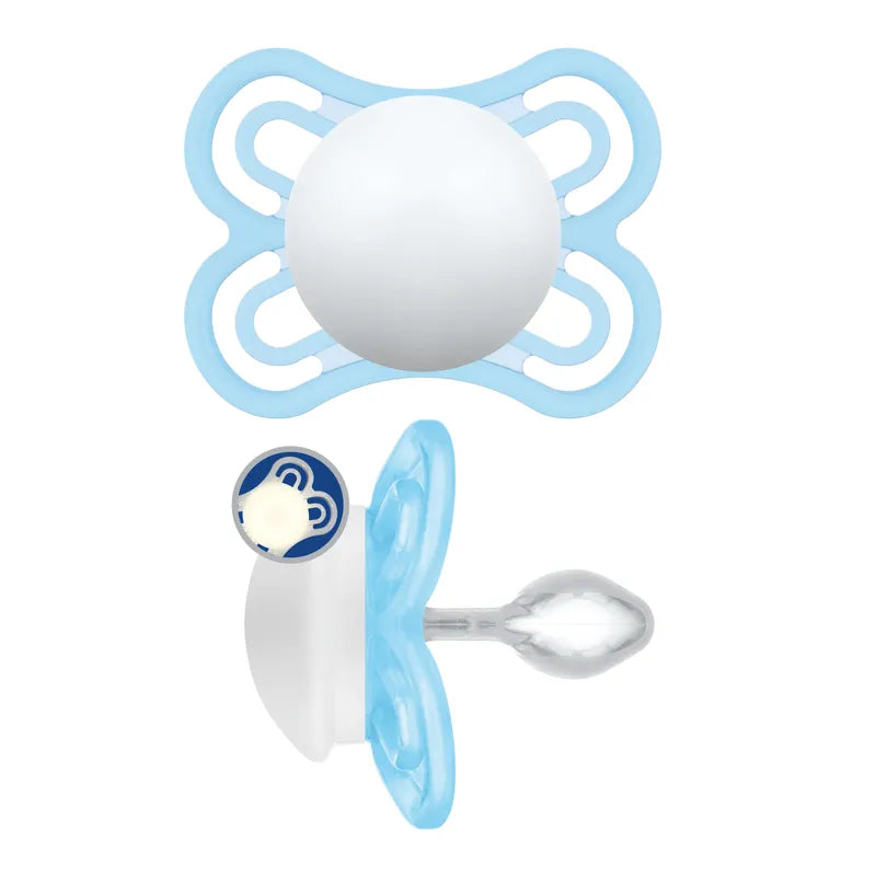 MAM Perfect Night succhietto, 2-6 mesi, set di 2